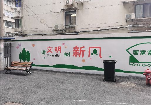 鹤庆社区墙绘